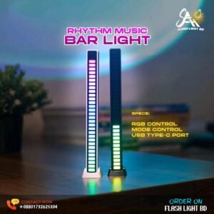 3D LED Bar - Sound Activated Bar Syncs with Music